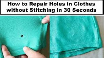 repair holes
